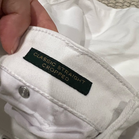 Ralph Lauren White classic straight cropped jeans - Picture 9 of 12